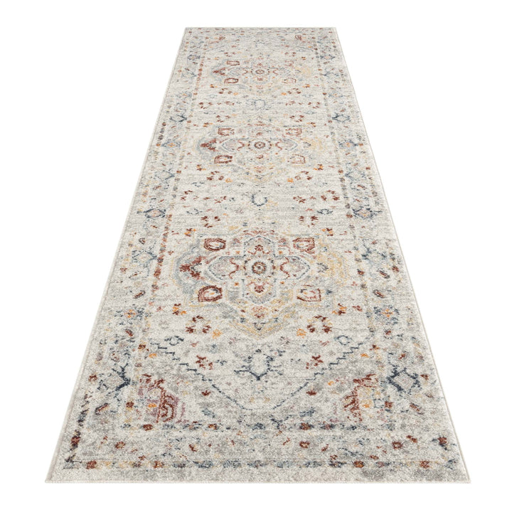 Moon 7403 Cream Hallway Runner