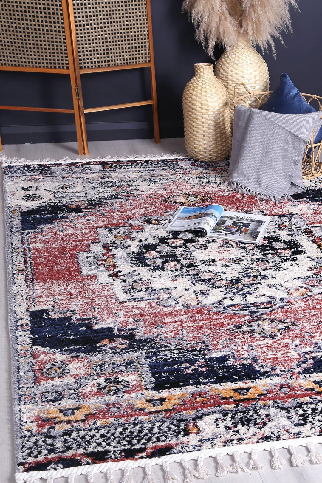 Mansour Multi Oriental Rug