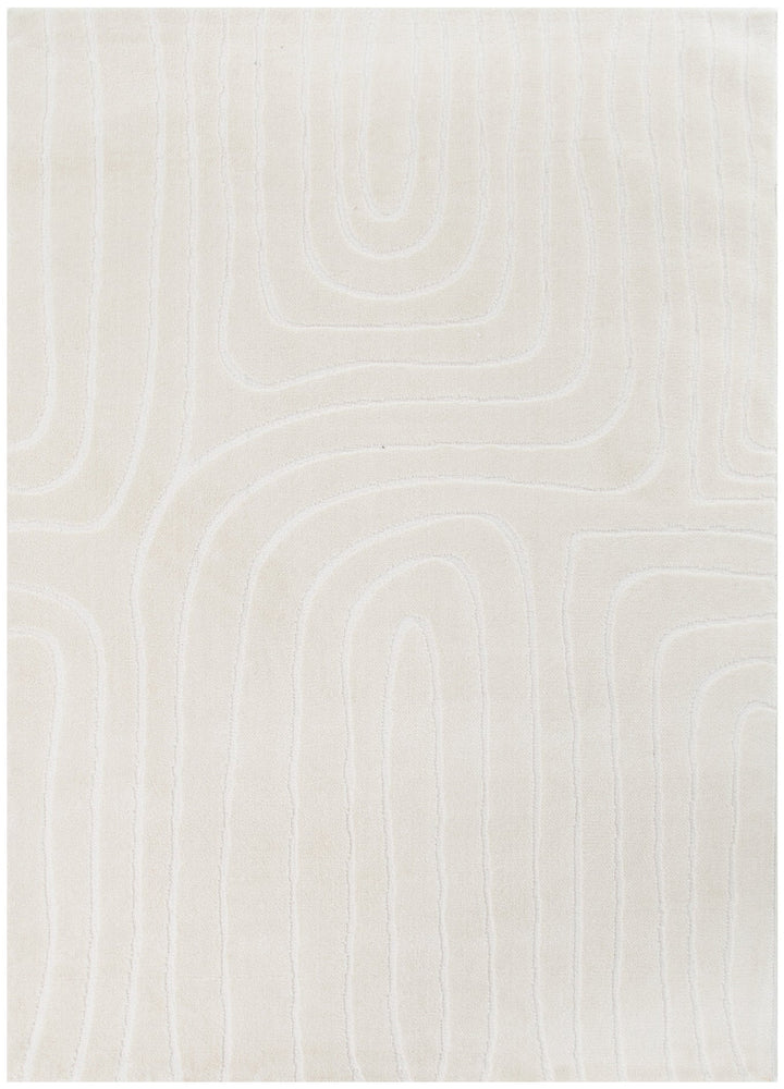 Mila Arch Lines Cream Rug