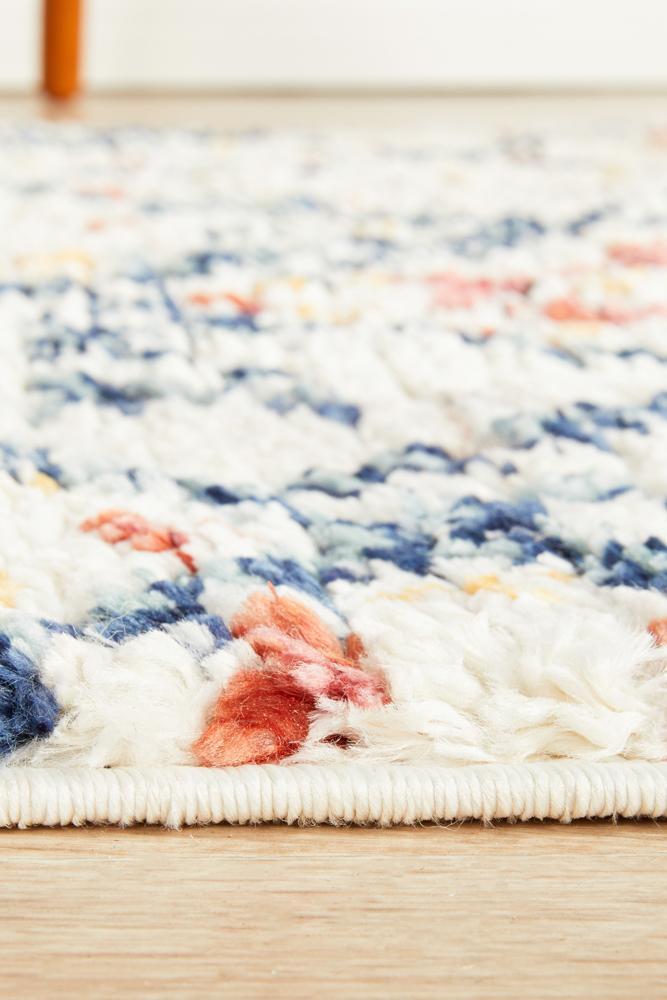 Marrakesh 111 White Runner Rug