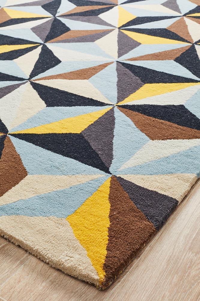 Matrix Pure Wool Blue Rug