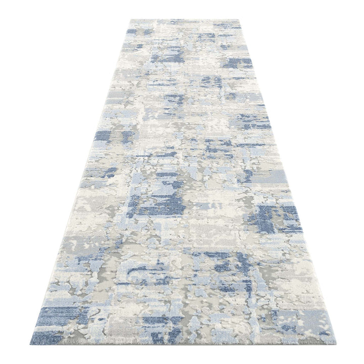 Motto 8534 Blue Hallway Runner