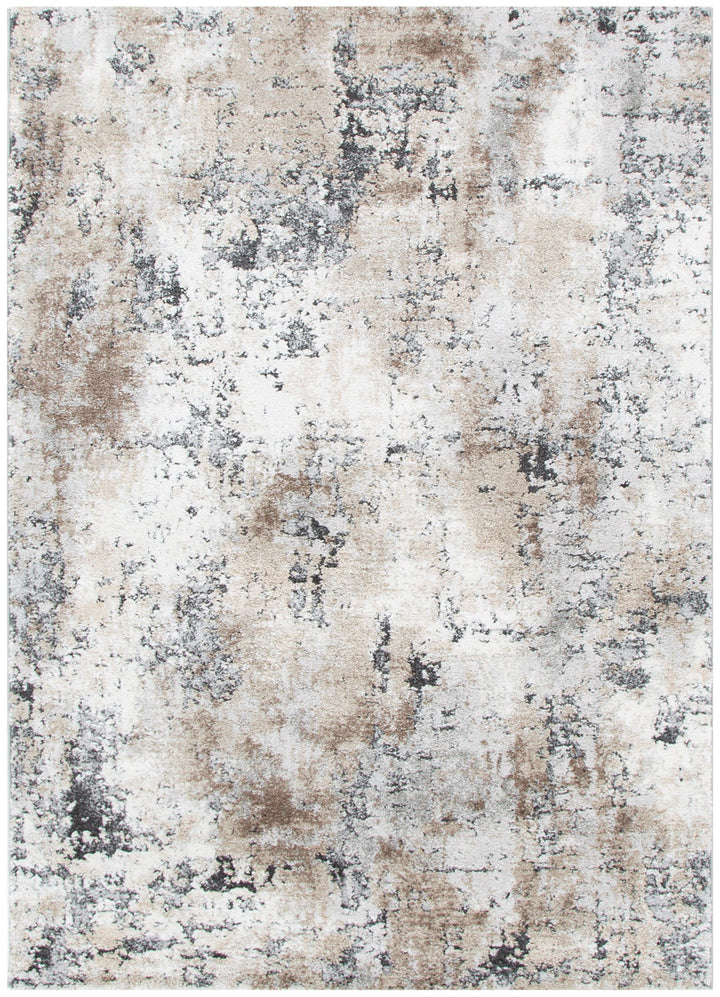 Nola Abstract Grey Beige Rug
