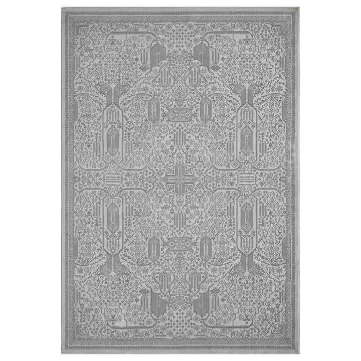 Meraki Geometric Granite Rug