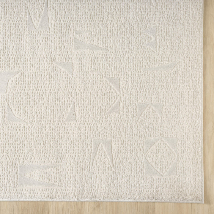 Meraki Soft Texture Stone Runner Rug