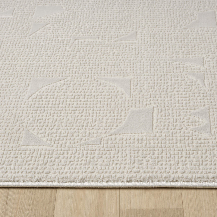 Meraki Soft Texture Stone Runner Rug