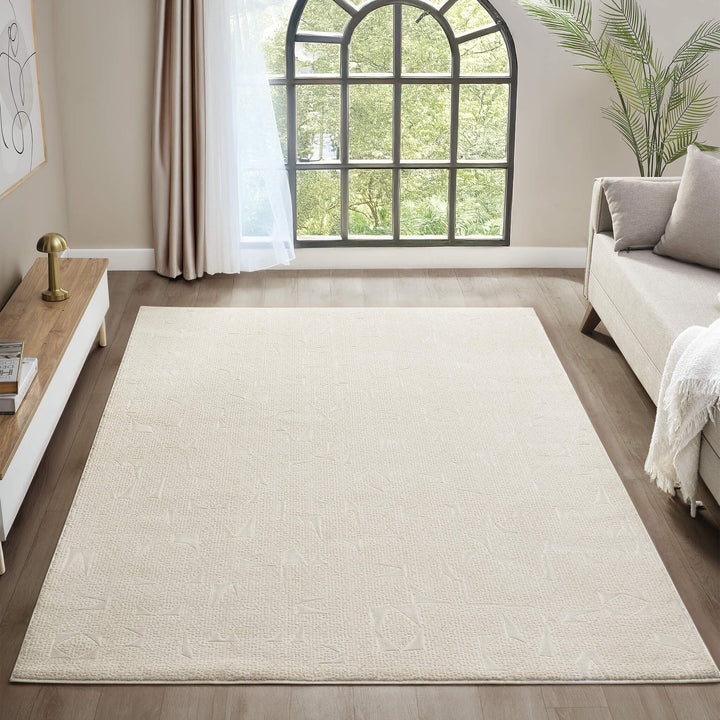 Meraki Soft Texture Stone Rug