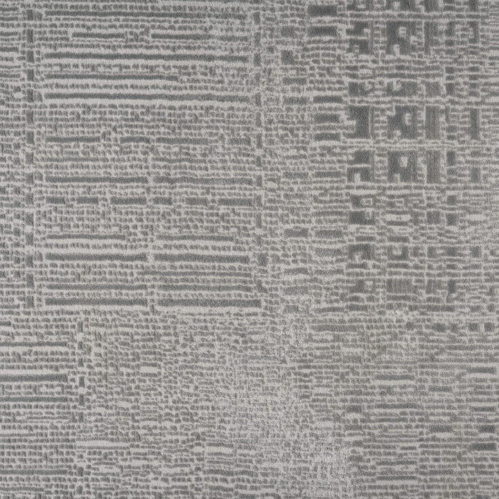 Meraki Linear Texture Slate Runner Rug