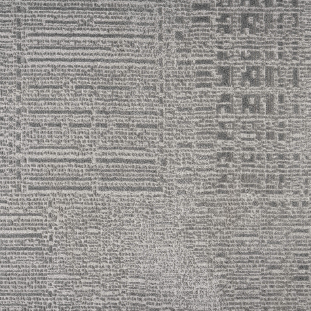 Meraki Linear Texture Slate Rug