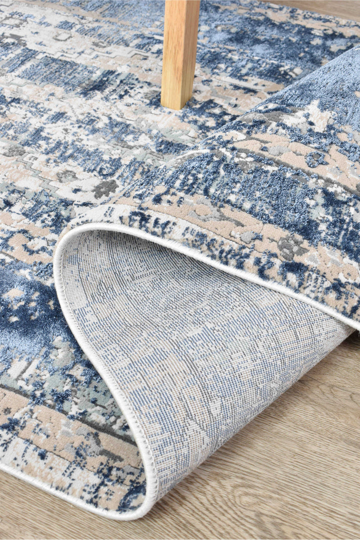 Rosalind 27340A Vintage Denim Runner