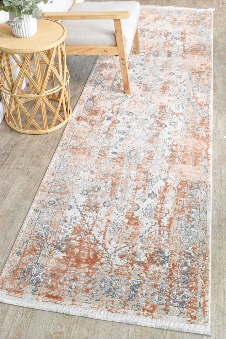 Rosalind 27340A Exotic Terracotta Runner