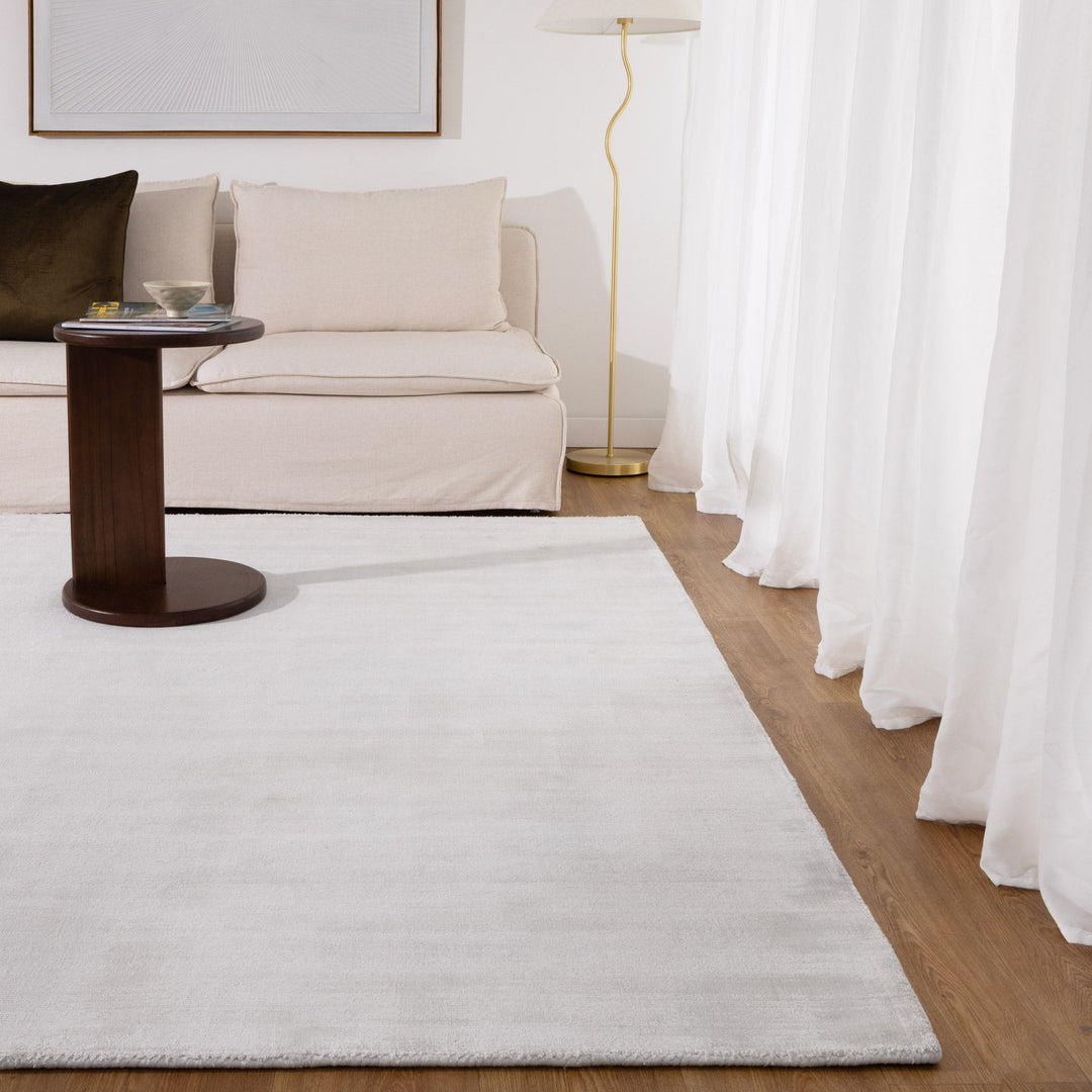 Reverie Modern Minimal Pearl Rug