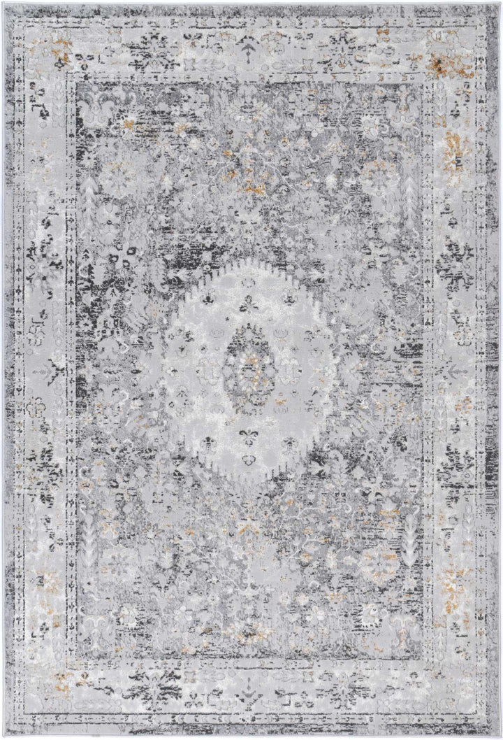 Porto Traditional Grey Rug