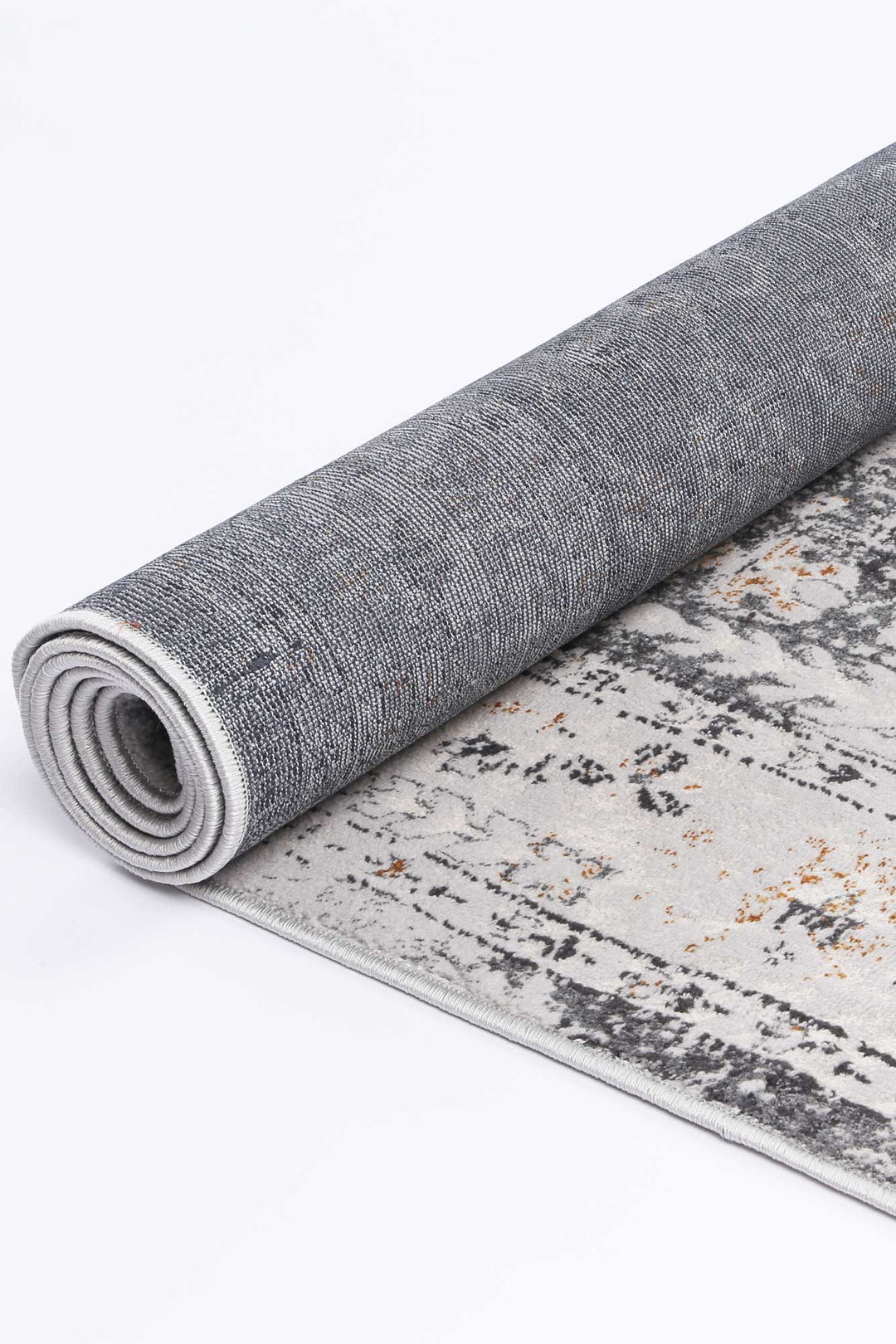 Porto Traditional Grey Rug