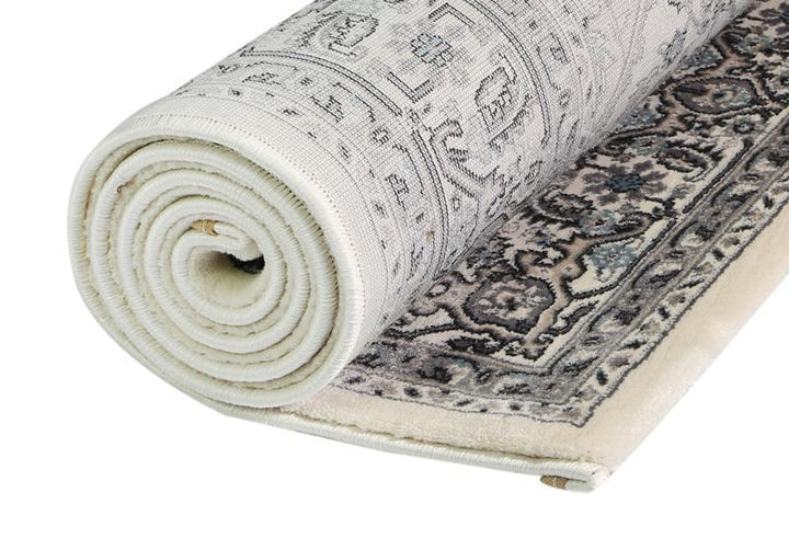 Prague Grey Beige Oriental Rug