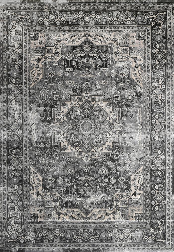 Prague Grey Oriental Rug