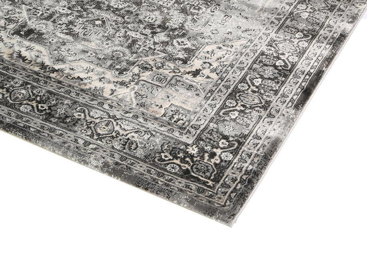 Prague Grey Oriental Rug