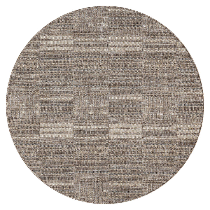 Earthbound Woven Earth Round Rug