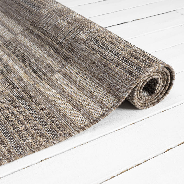 Earthbound Woven Earth Runner Rug