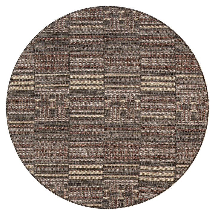 Earthbound Tribal Terra Round Rug