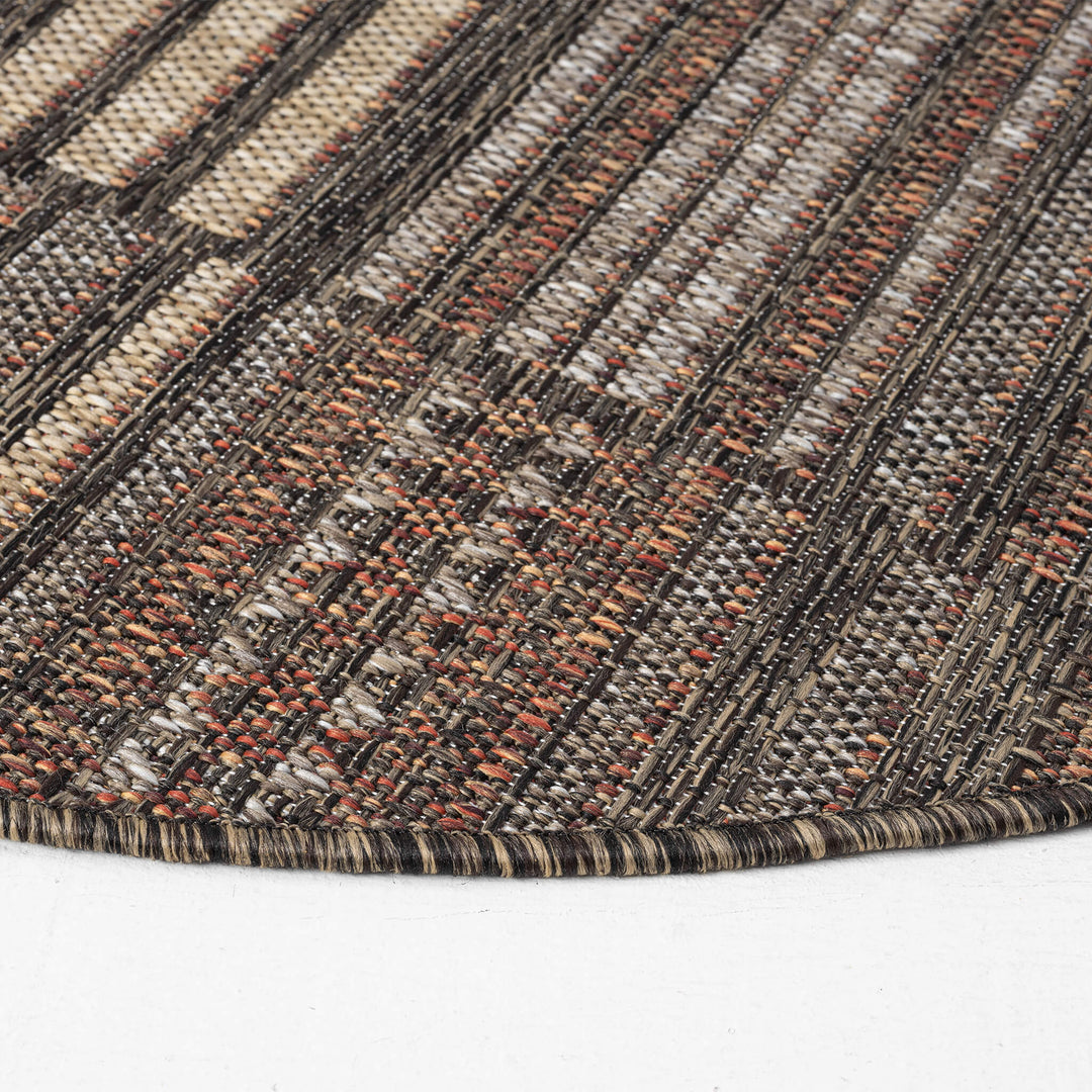 Earthbound Tribal Terra Round Rug