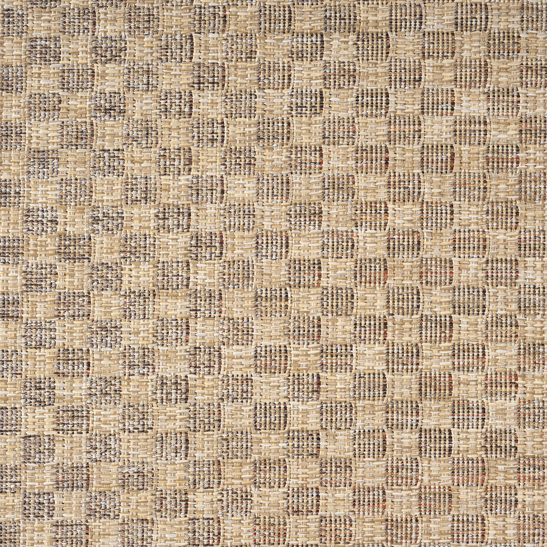 Earthbound Geometric Taupe Runner Rug