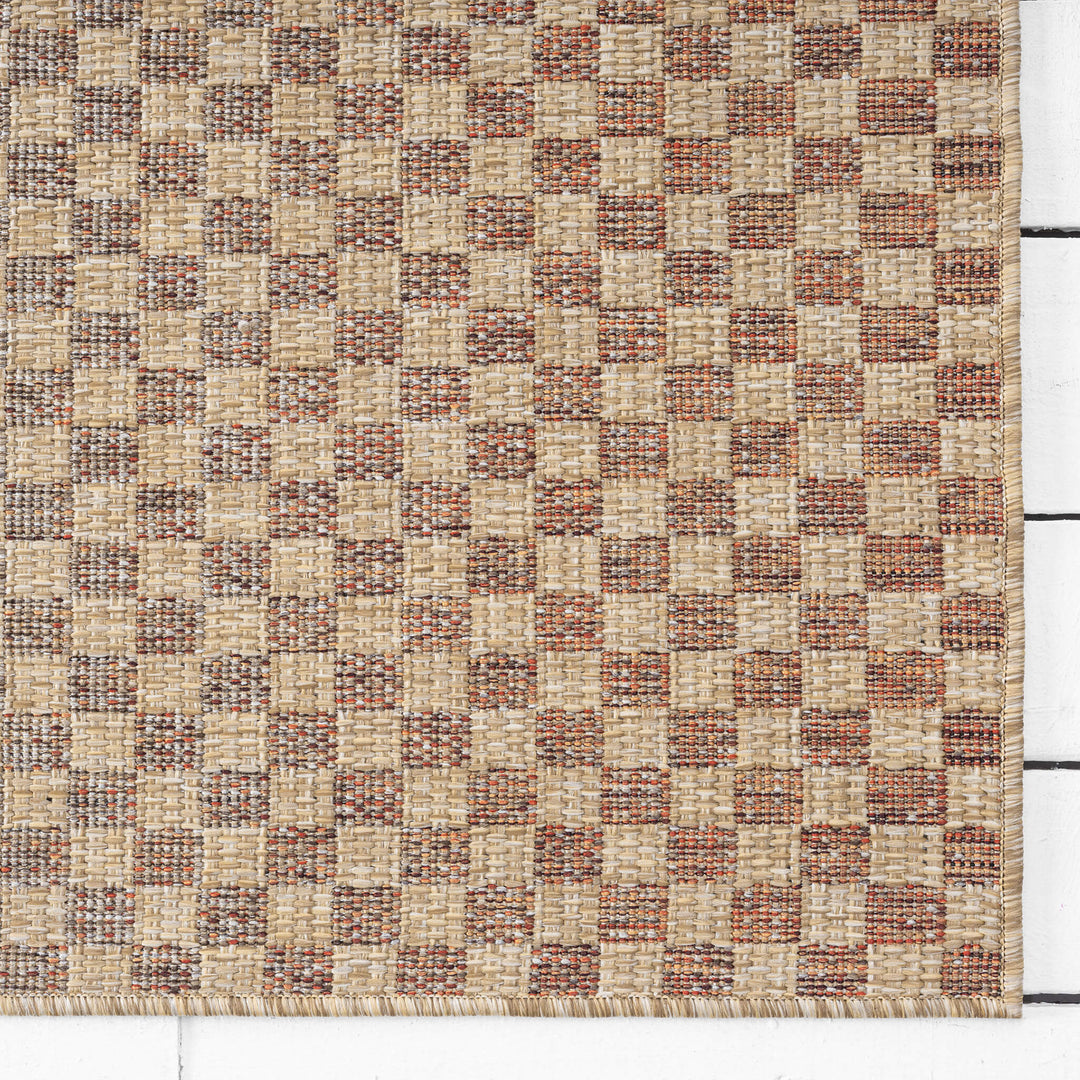 Earthbound Geometric Taupe Rug