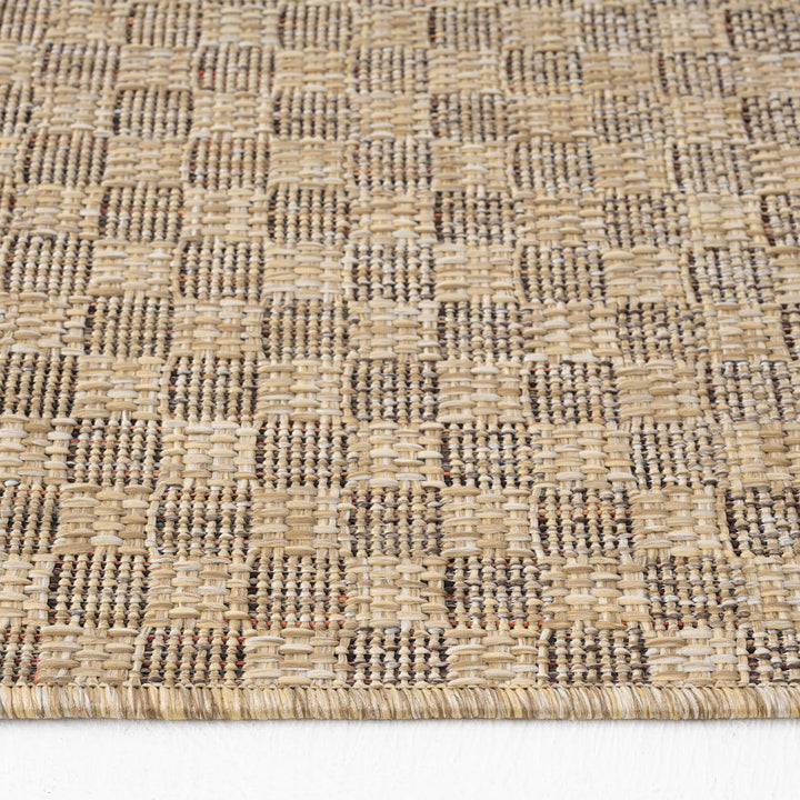 Earthbound Geometric Taupe Rug