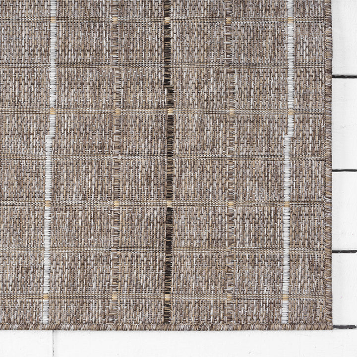 Earthbound Linear Natural Runner Rug