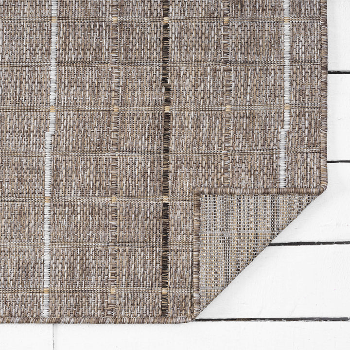 Earthbound Linear Natural Runner Rug