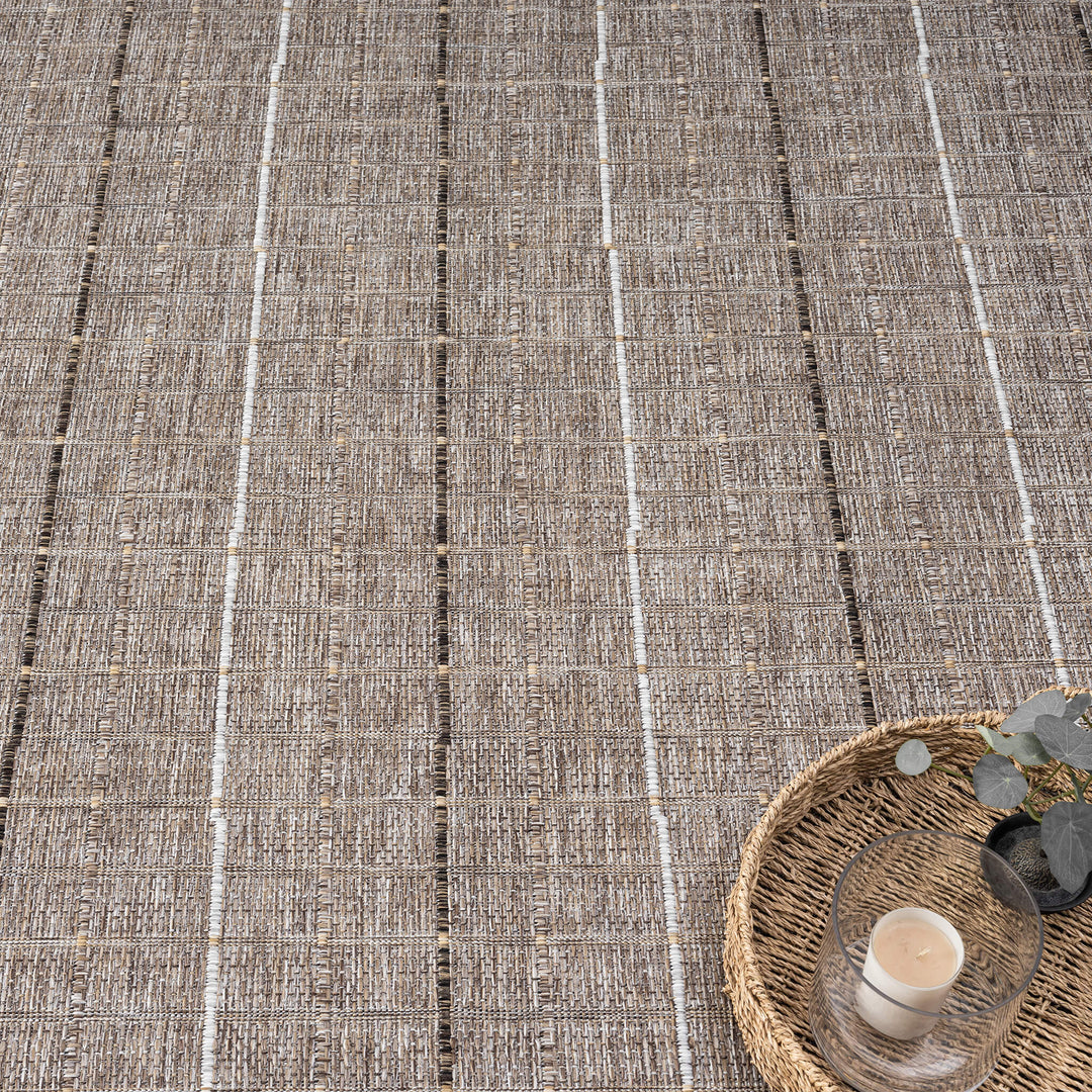 Earthbound Linear Natural Rug