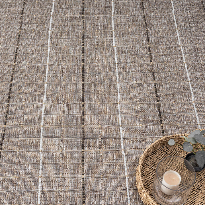 Earthbound Linear Natural Rug