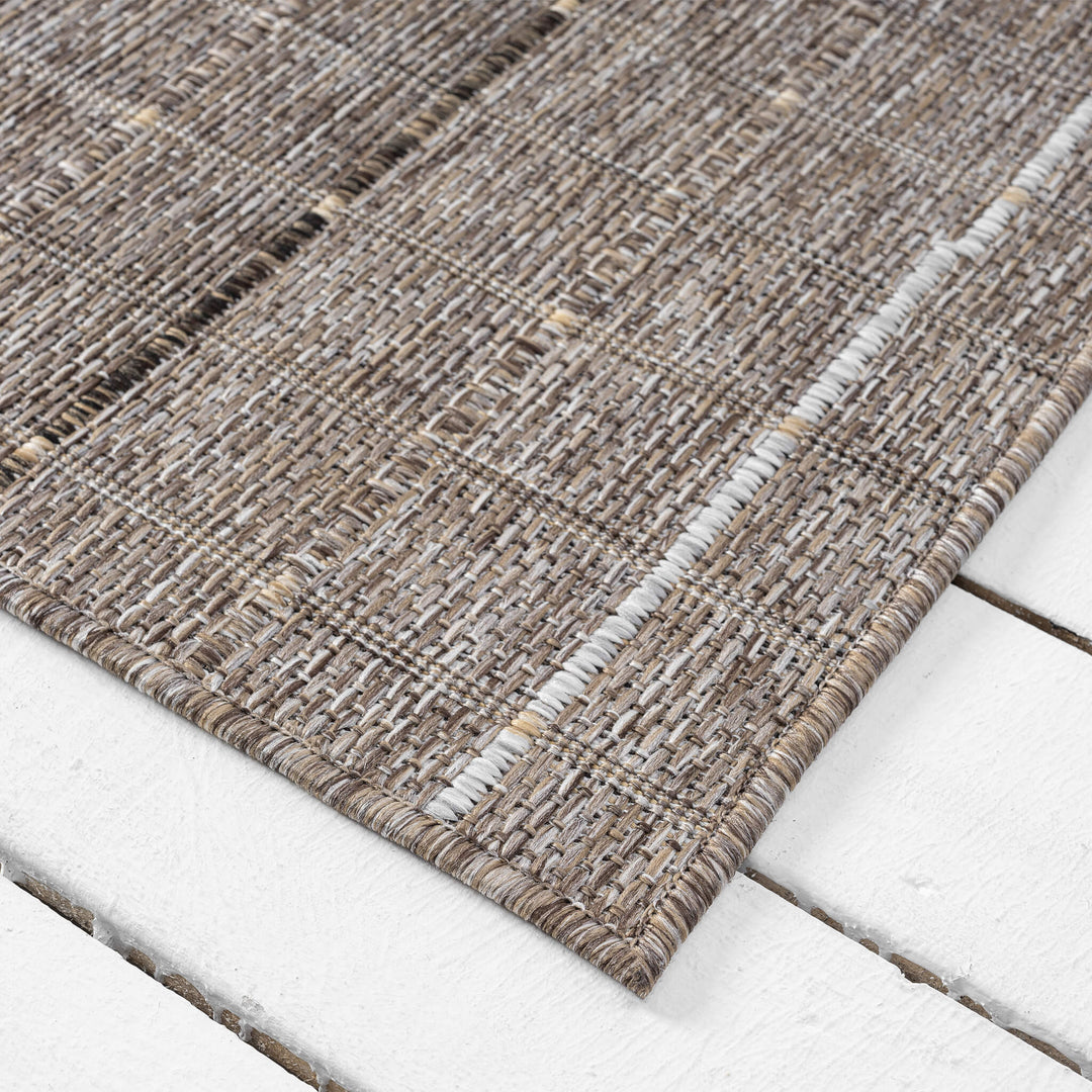 Earthbound Linear Natural Rug