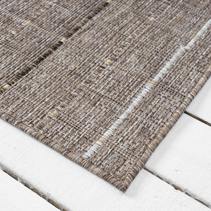 Earthbound Linear Natural Rug