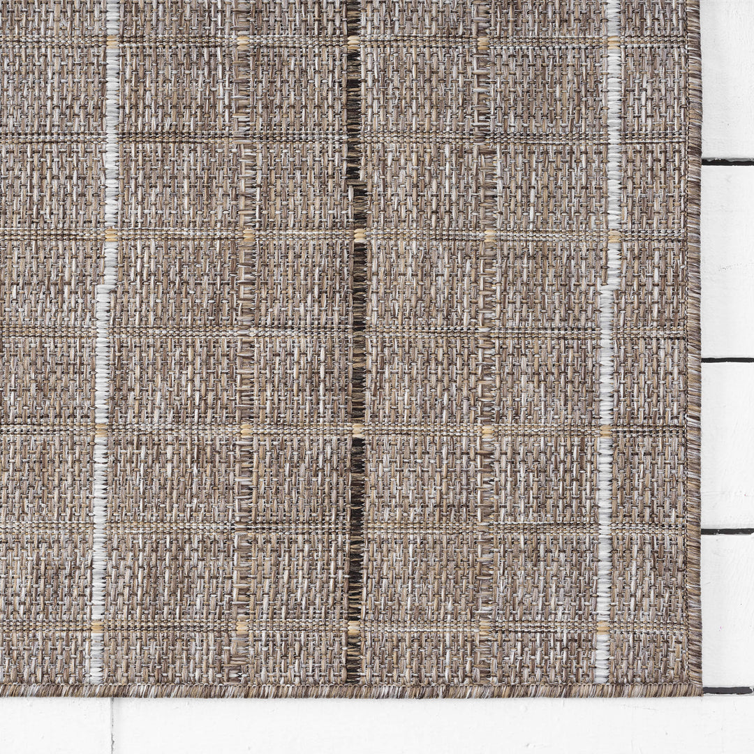 Earthbound Linear Natural Rug