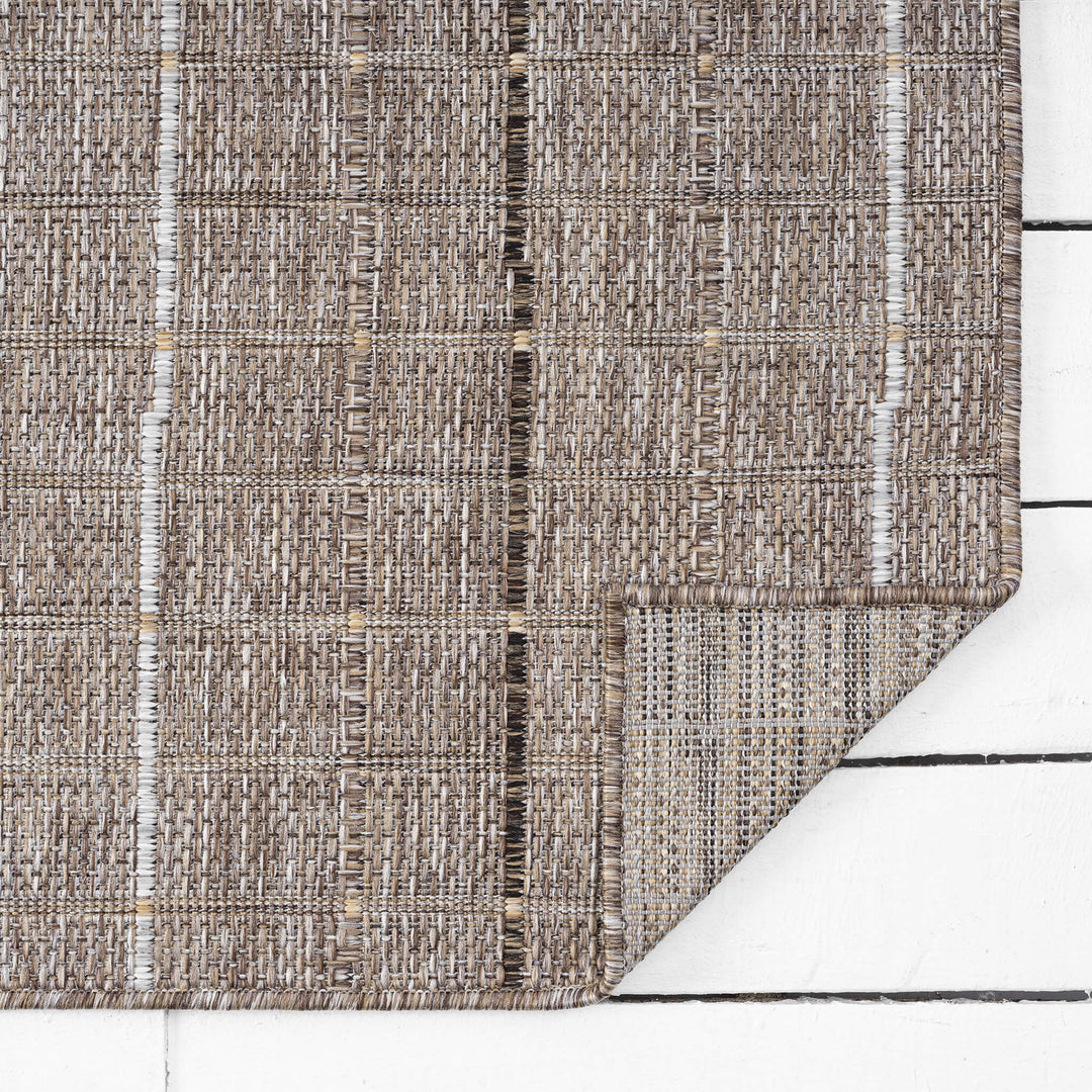 Earthbound Linear Natural Rug