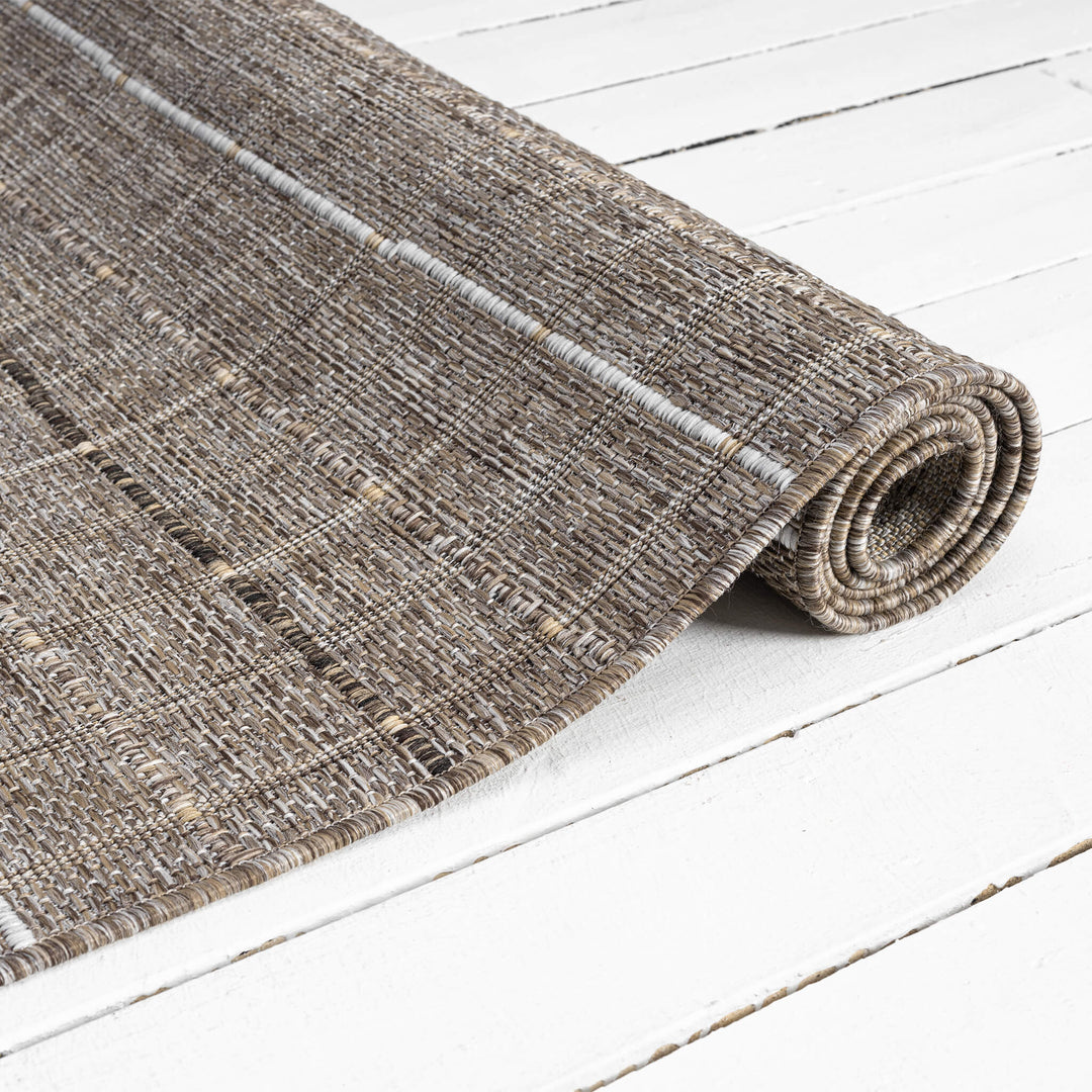 Earthbound Linear Natural Rug