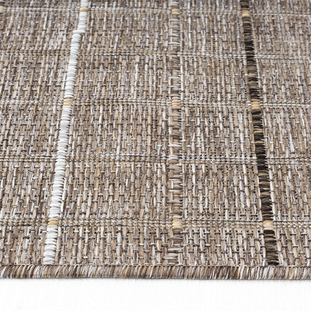 Earthbound Linear Natural Rug
