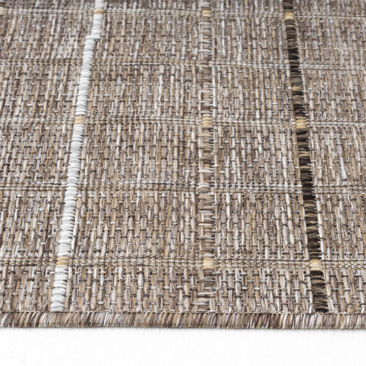 Earthbound Linear Natural Rug