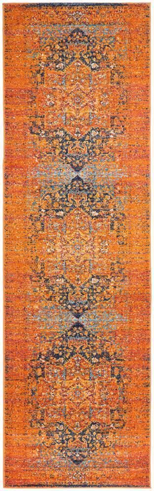 Radiance 400 Rust Runner Rug