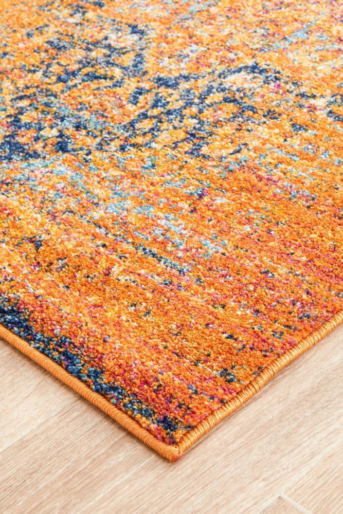 Radiance 400 Rust Runner Rug