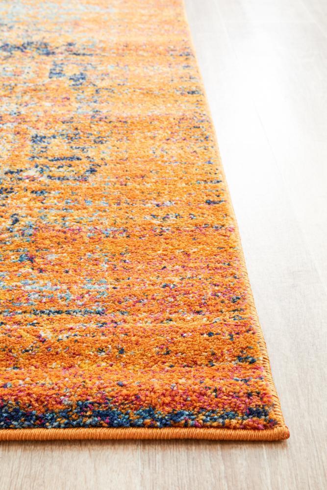 Radiance 400 Rust Runner Rug