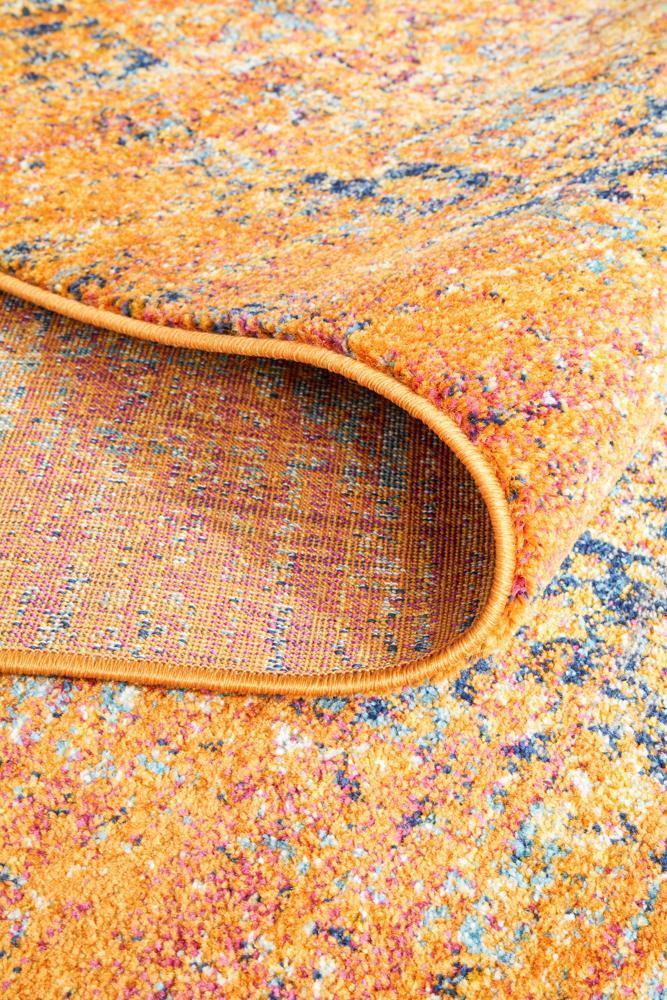 Radiance 400 Rust Runner Rug