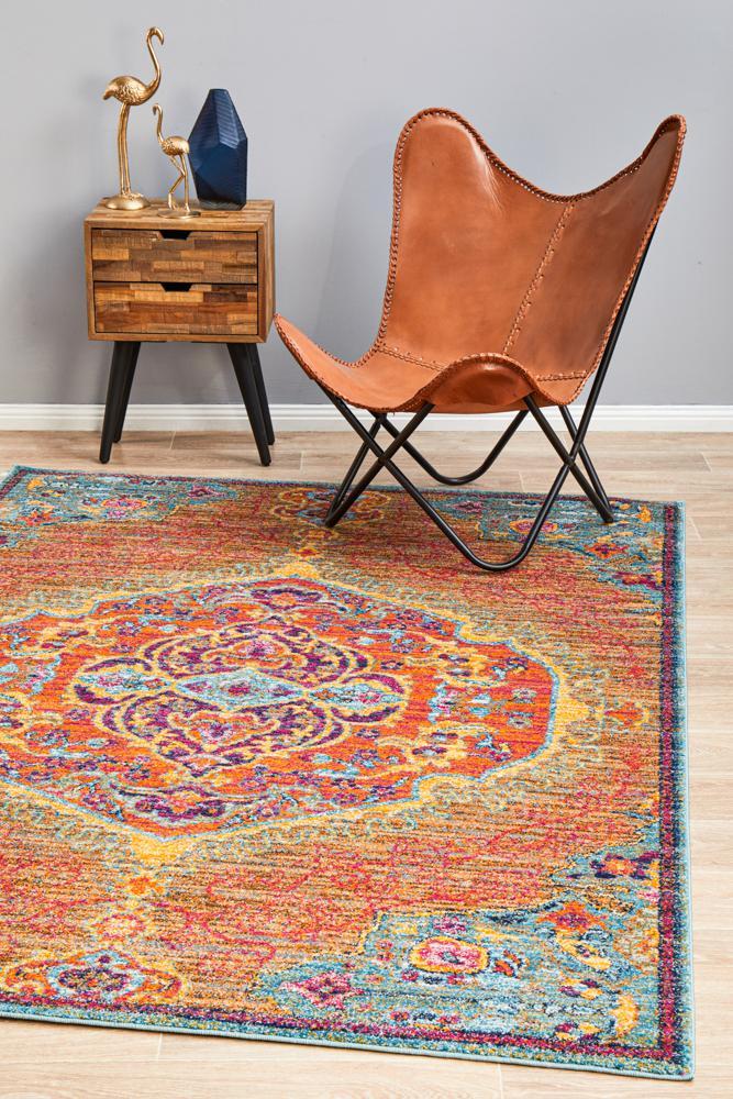 Radiance 422 Tangerine Rug