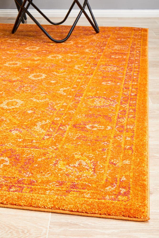 Radiance 444 Burnt Orange Rug