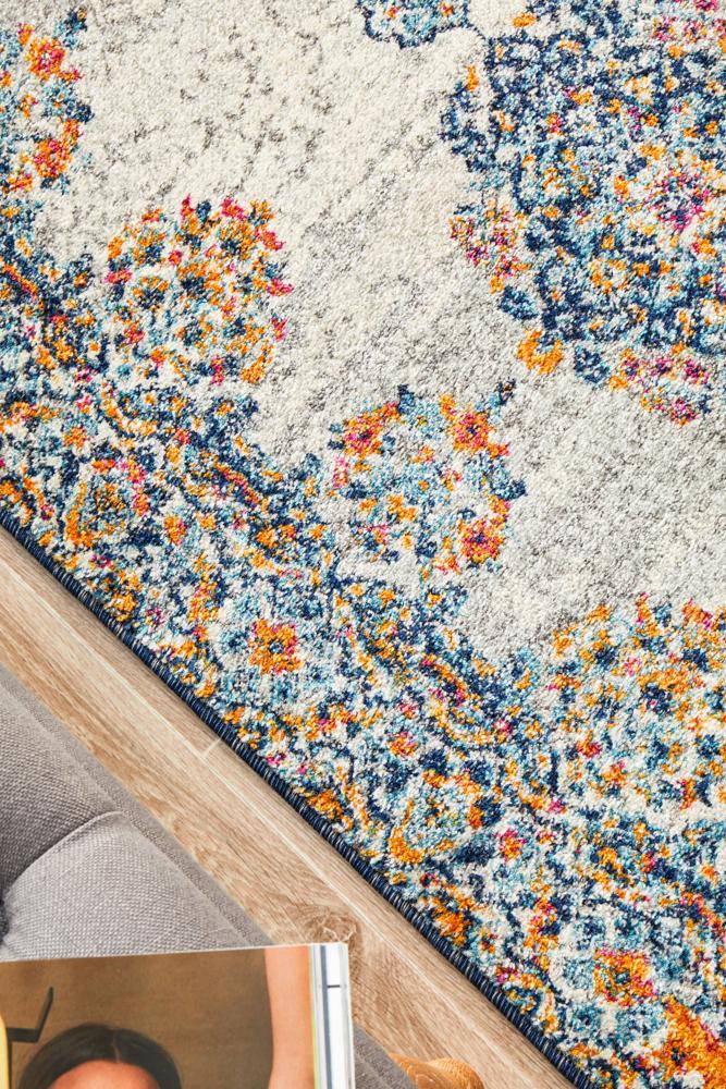 Radiance 555 Bone Runner Rug