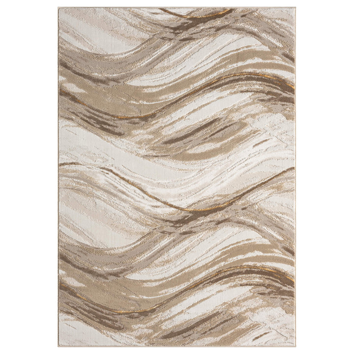 Aurelia Wave Gold Rug
