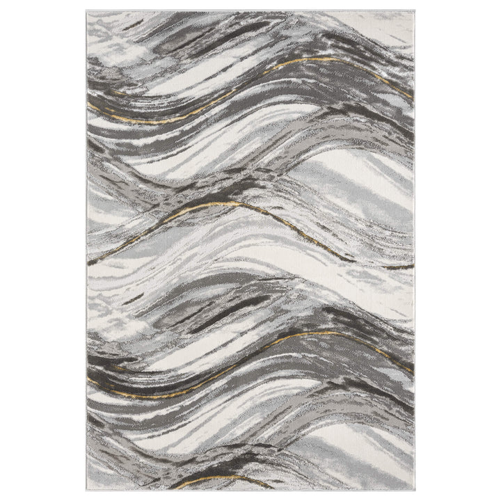 Aurelia Wave Slate Rug