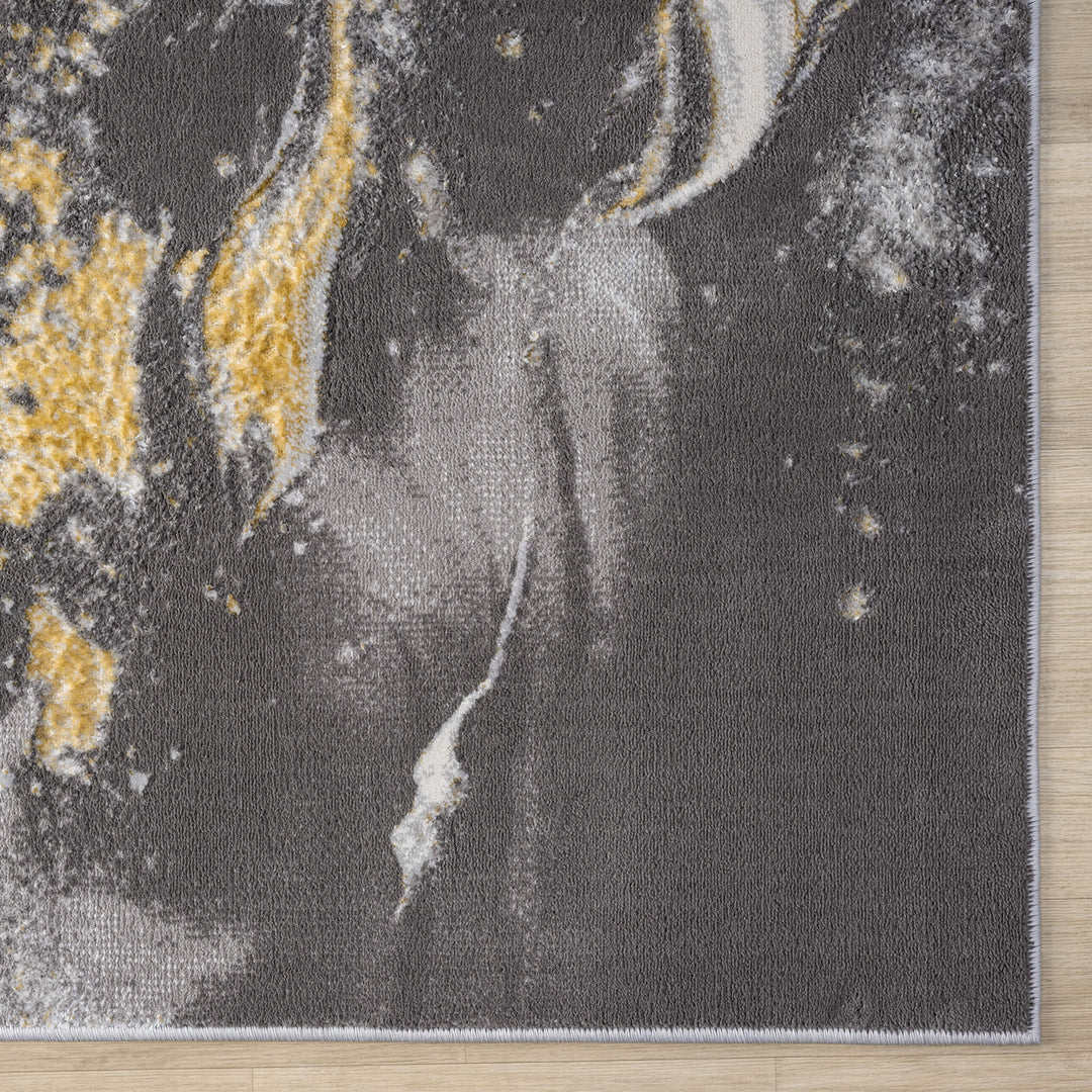 Aurelia Marbled Slate Rug