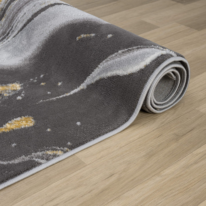 Aurelia Marbled Slate Rug